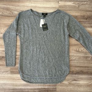 Grey Cashmere Charter Club Sweater NWT